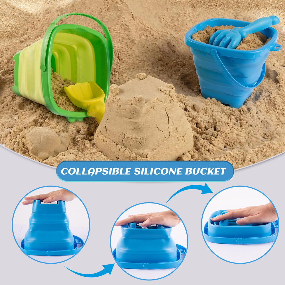 Aimlovs sand molds set featuring ocean-themed shapes for creative creatures.