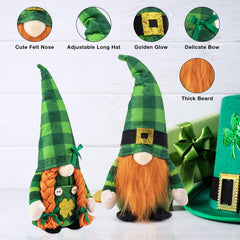 AinDen St Patrick's Day gnomes, ideal gift for friends and family.