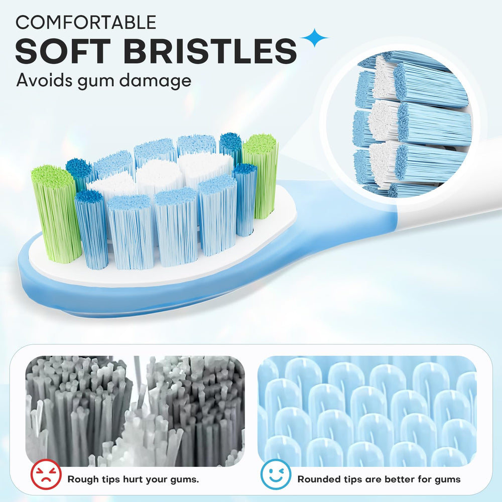 AiNeedCare indicator bristles fade to remind replacement