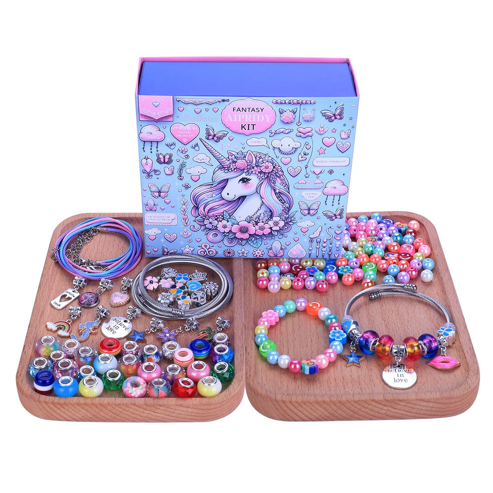 AIPRIDY unicorn charms and rainbow beads spark creative projects.