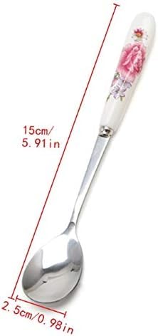 Aiptosy stainless steel spoon with mirror polish for daily durability.
