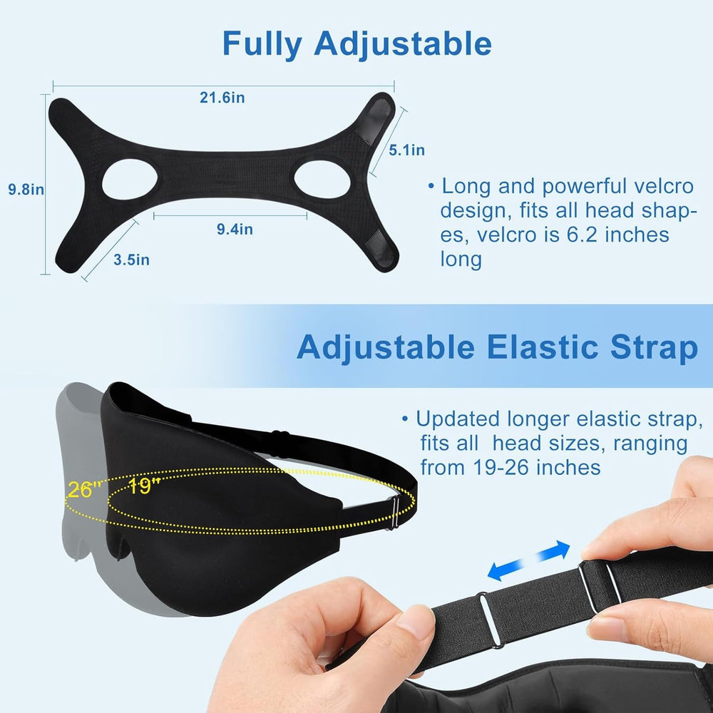 Air Blow chin strap fits all head shapes thanks to adjustable design.