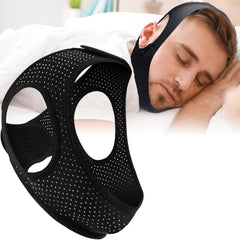 Air Blow chin strap for sleeping with adjustable fit supports smoother breathing through the night.