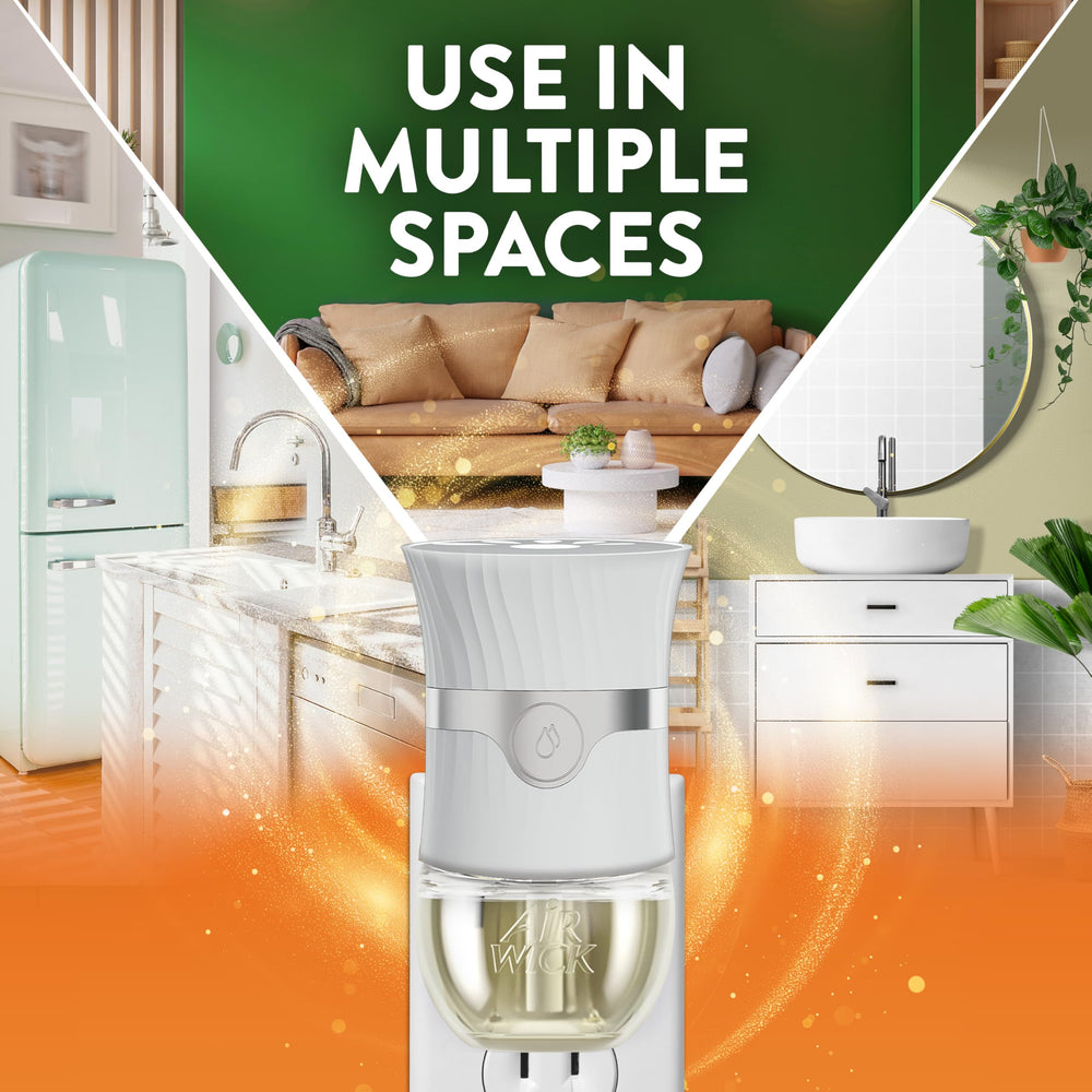 Air Wick ambient fragrance ideal for living spaces.