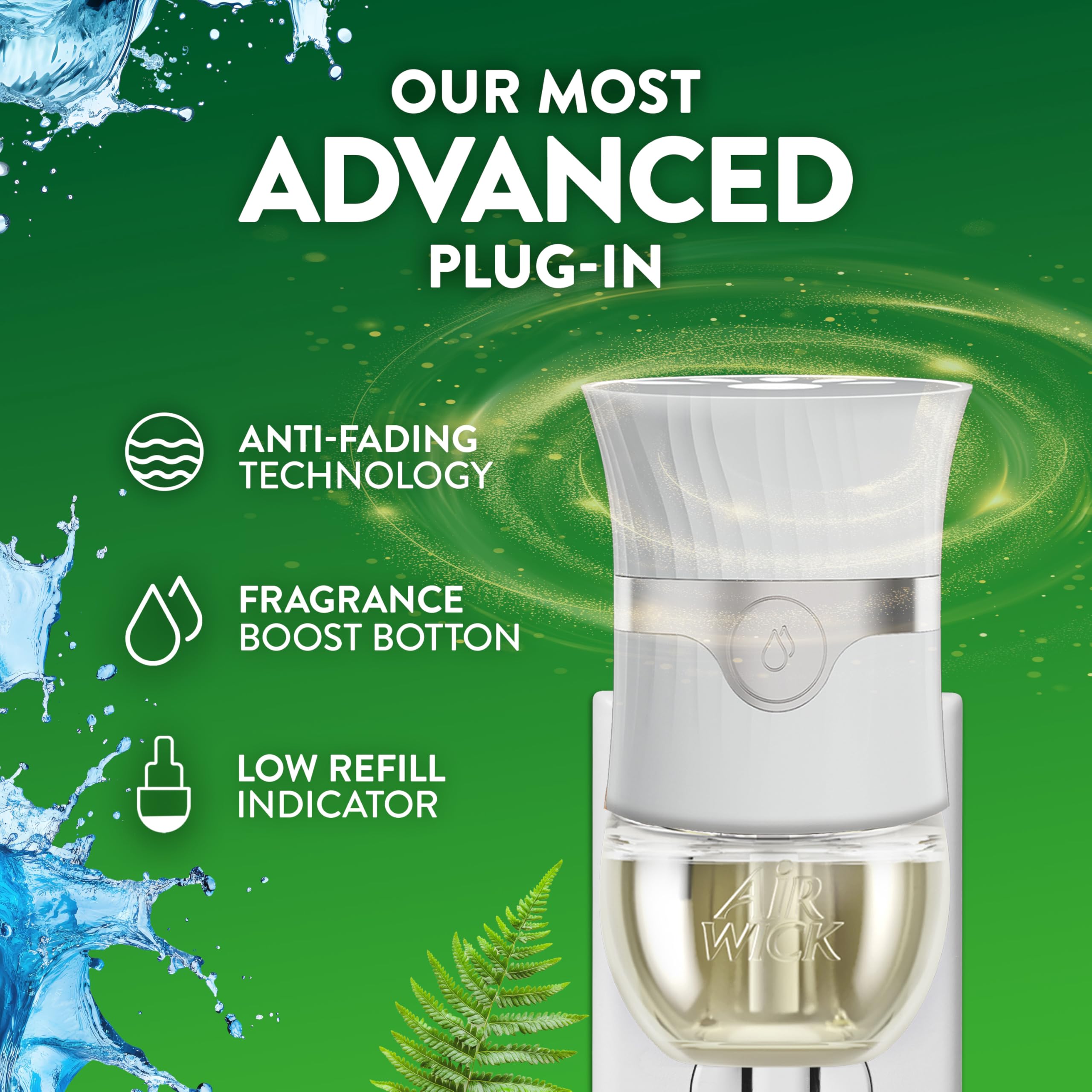 Air Wick aromatherapy-essence offers calming notes for peaceful rooms