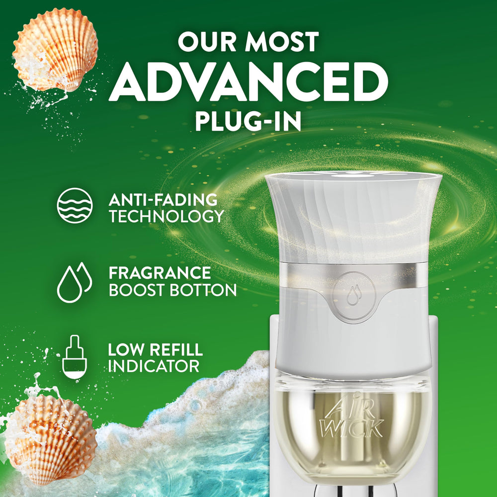 Air Wick bedroom aroma creating calm and relaxing atmosphere