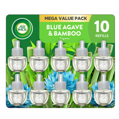 Air Wick Blue Agave and Bamboo refill for plug-in diffusers delivering continuous fragrance