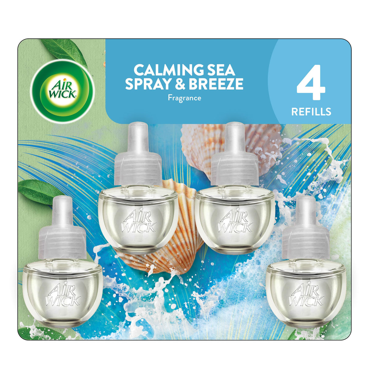 Air Wick Calming Sea Spray Breeze refill for all-day freshness