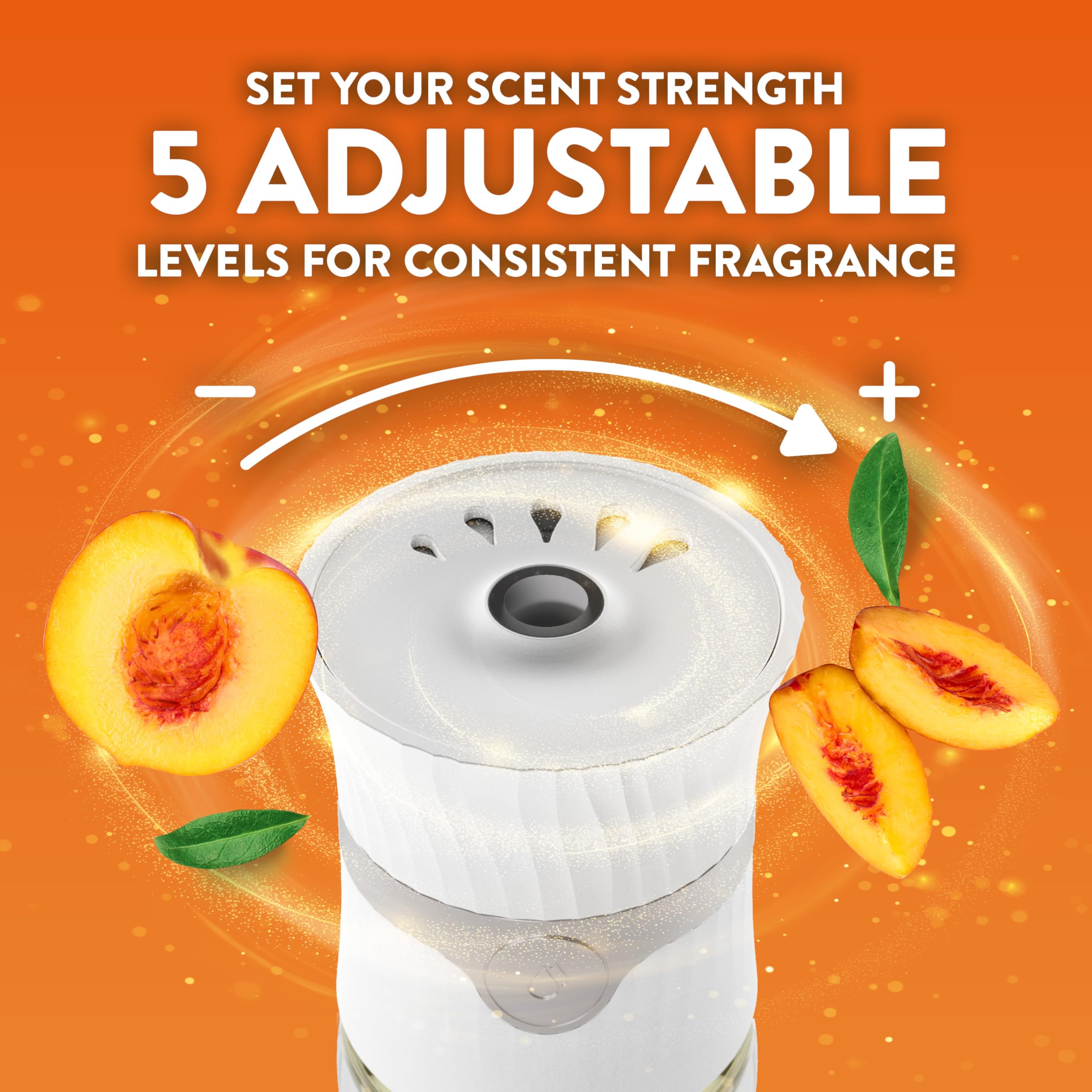 Air Wick easy replacement action demonstrated for quick refresh.