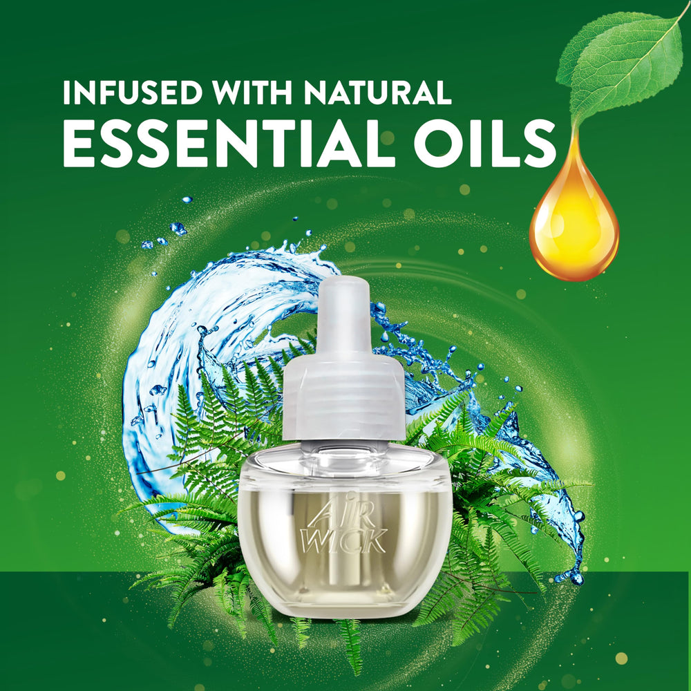 Air Wick fragrance diffusion diffuser in use creates a clean, inviting atmosphere