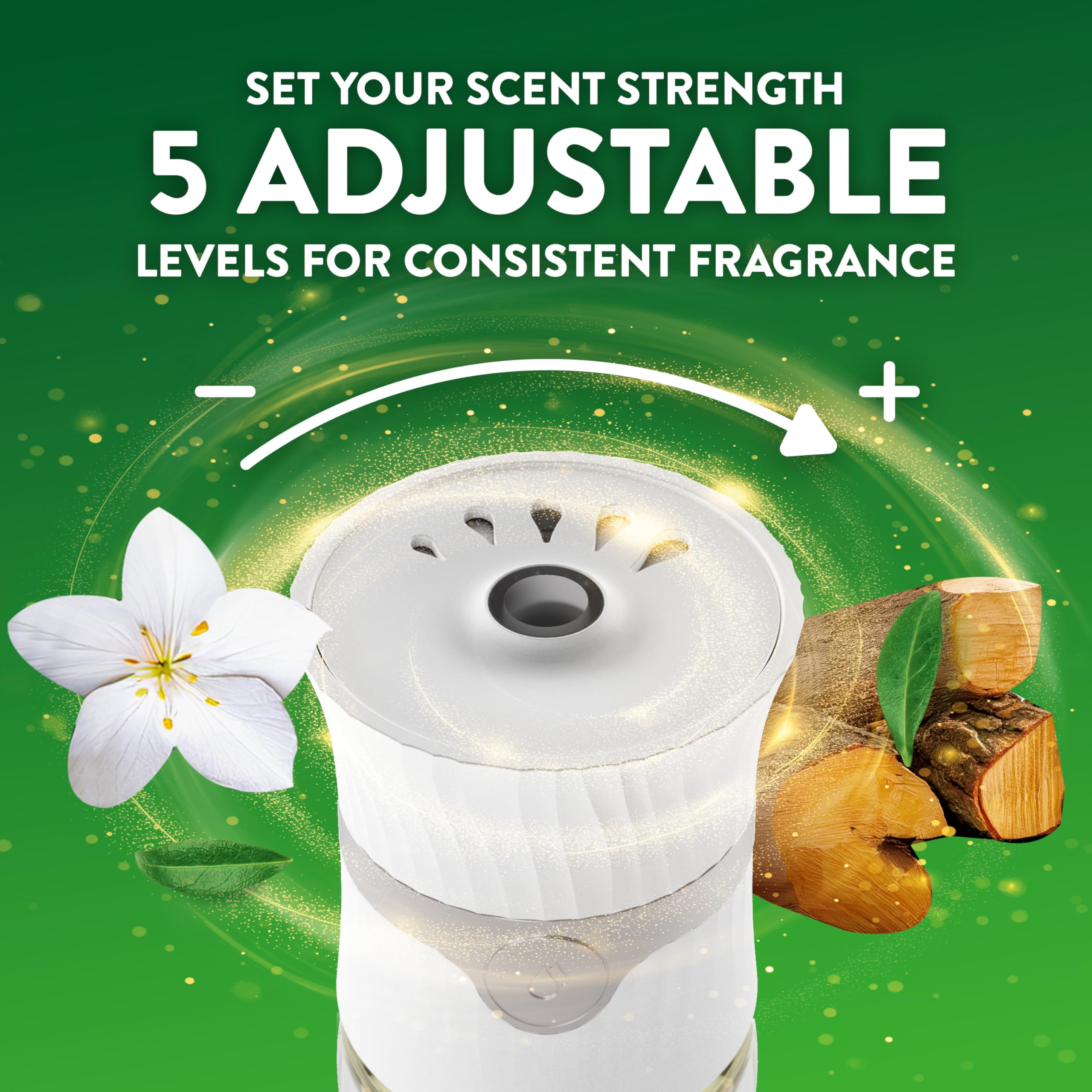 Ambient kitchen scene featuring Warm Woods scent for inviting ambiance.