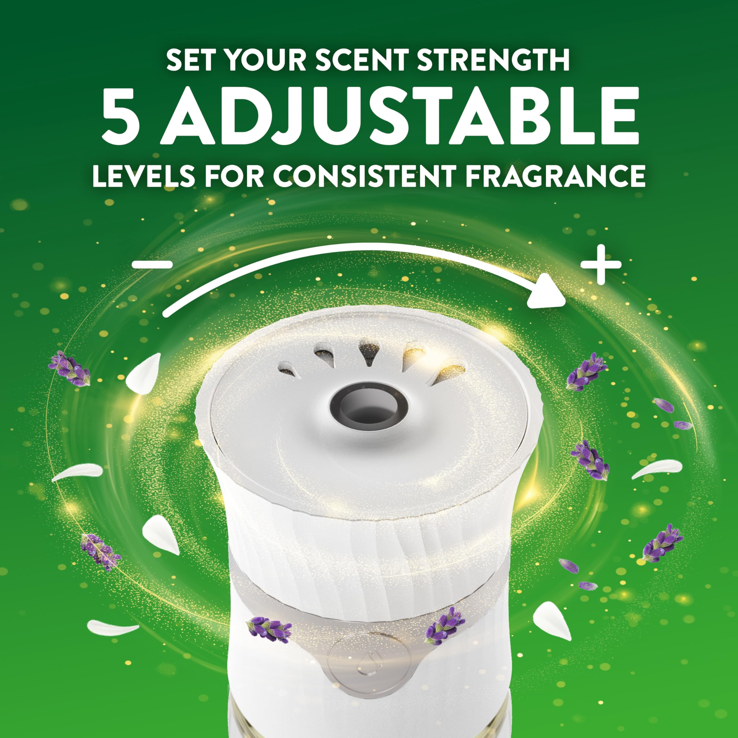 Six-count lavender refill for Air Wick diffusers, simple to replace