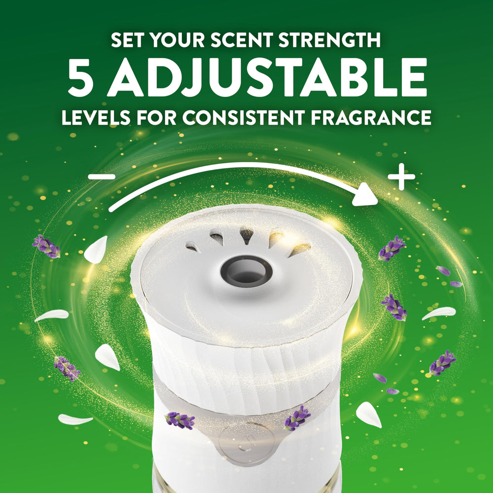 Six-count lavender refill for Air Wick diffusers, simple to replace