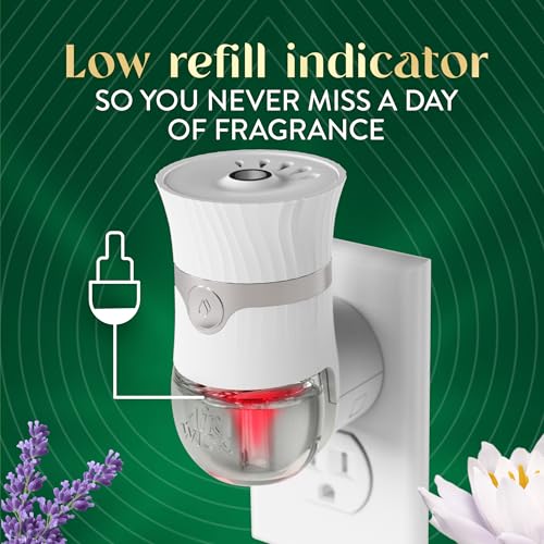 Air Wick modern scented oil warmer design complements home decor