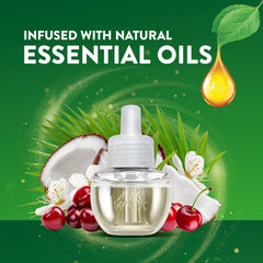 Air Wick plug-in scented oil refill Paradise Retreat packaging for easy replacement