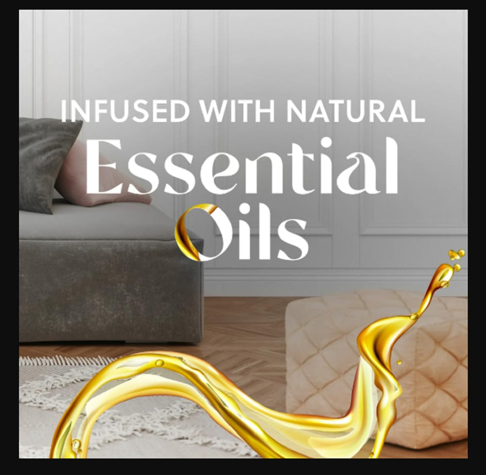 Air Wick refill pack with essential oils for a richer scent in living rooms.