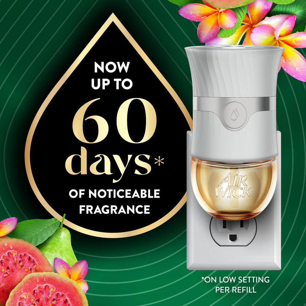 Air Wick Vibrant Nectarine Paradise refill pack keeps fragrance going