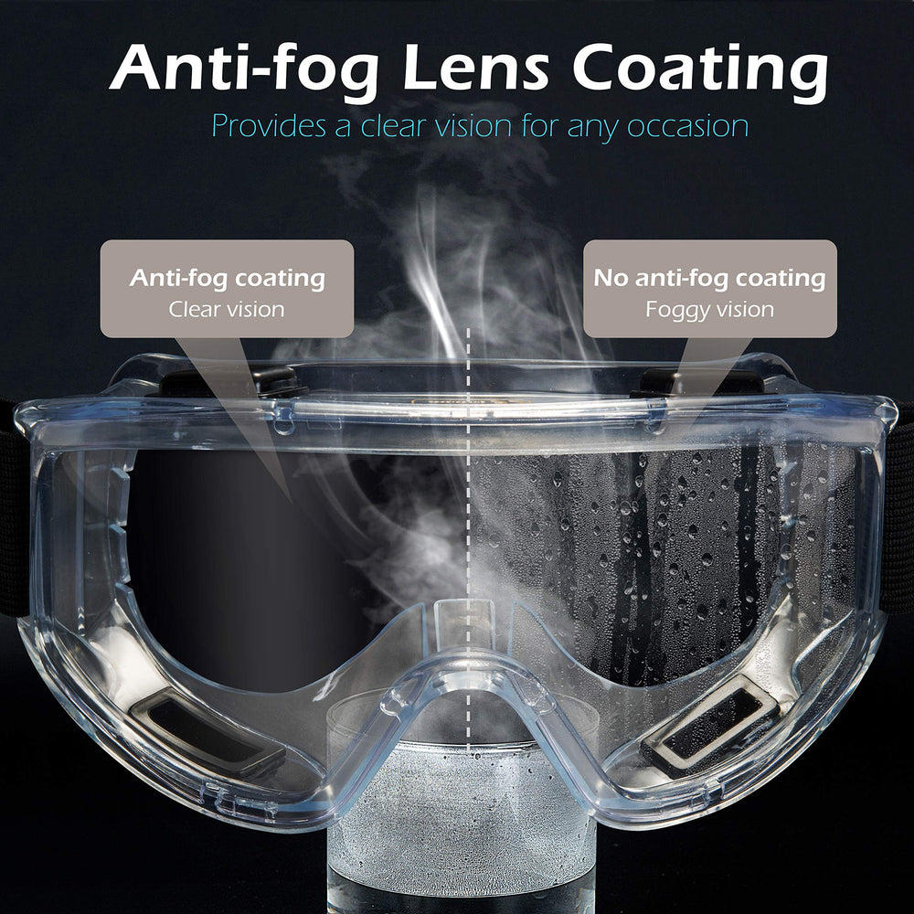 AirGearPro G-500 goggles-compatible setup for complete eye protection