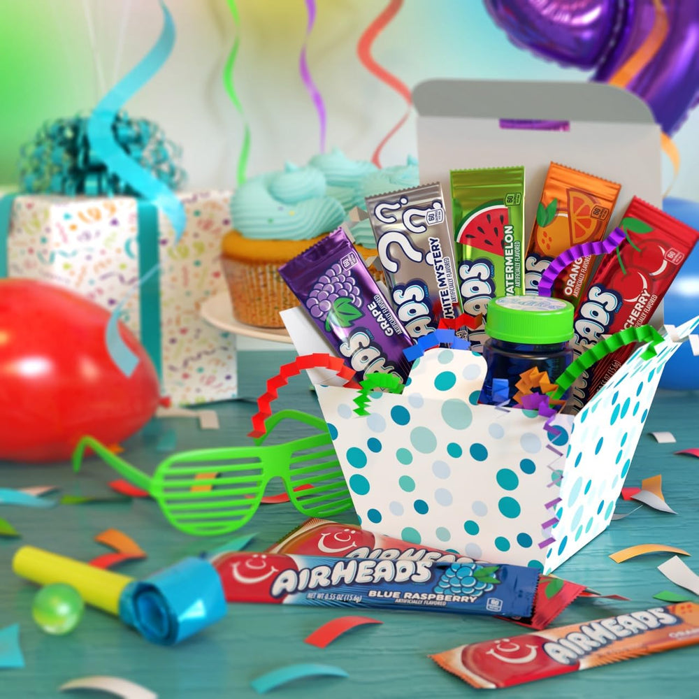 Airheads Mini Bars individually wrapped for convenient grab-and-go snacking.