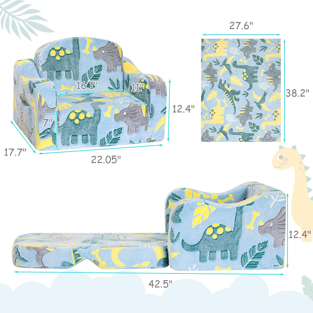 Airpanda Comfy Toddler Chair Blanket visual for warmth and naps