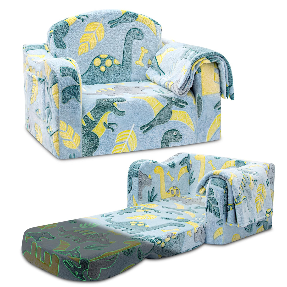Airpanda Comfy Toddler Chair Foldout offers versatile play and rest