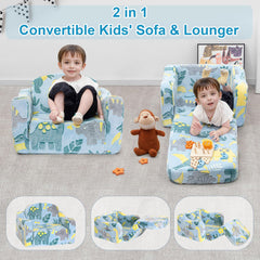 Airpanda Glow Pony Toddler Chair glows softly at night for bedtime enchantment