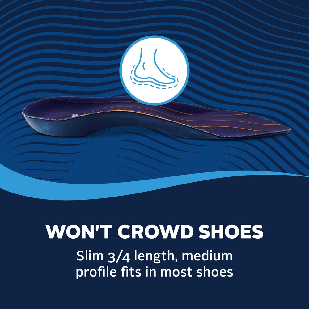 Airplus APMA-certified orthotic highlighting foot health benefits