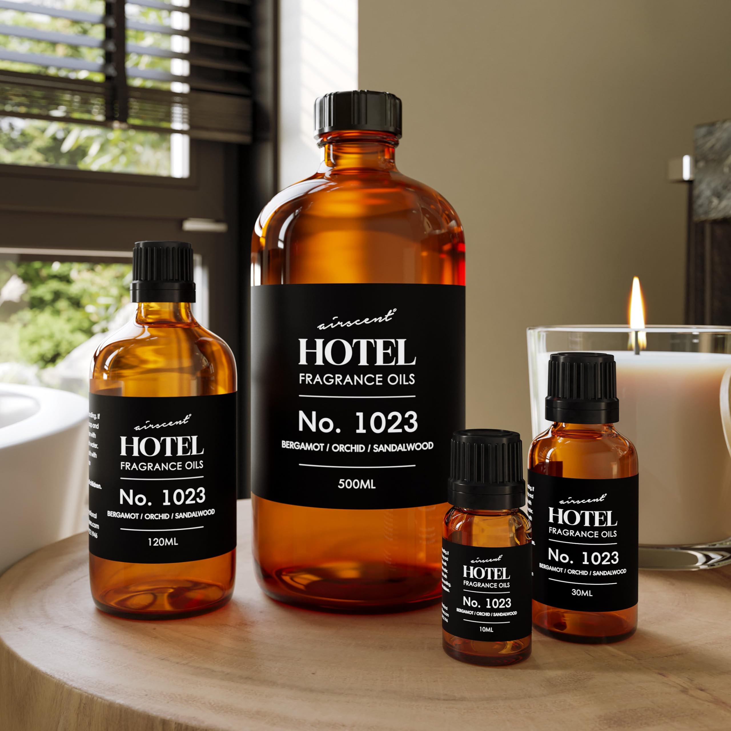 Air-Scent diffuser usage close-up shows versatile diffusion in diffusers
