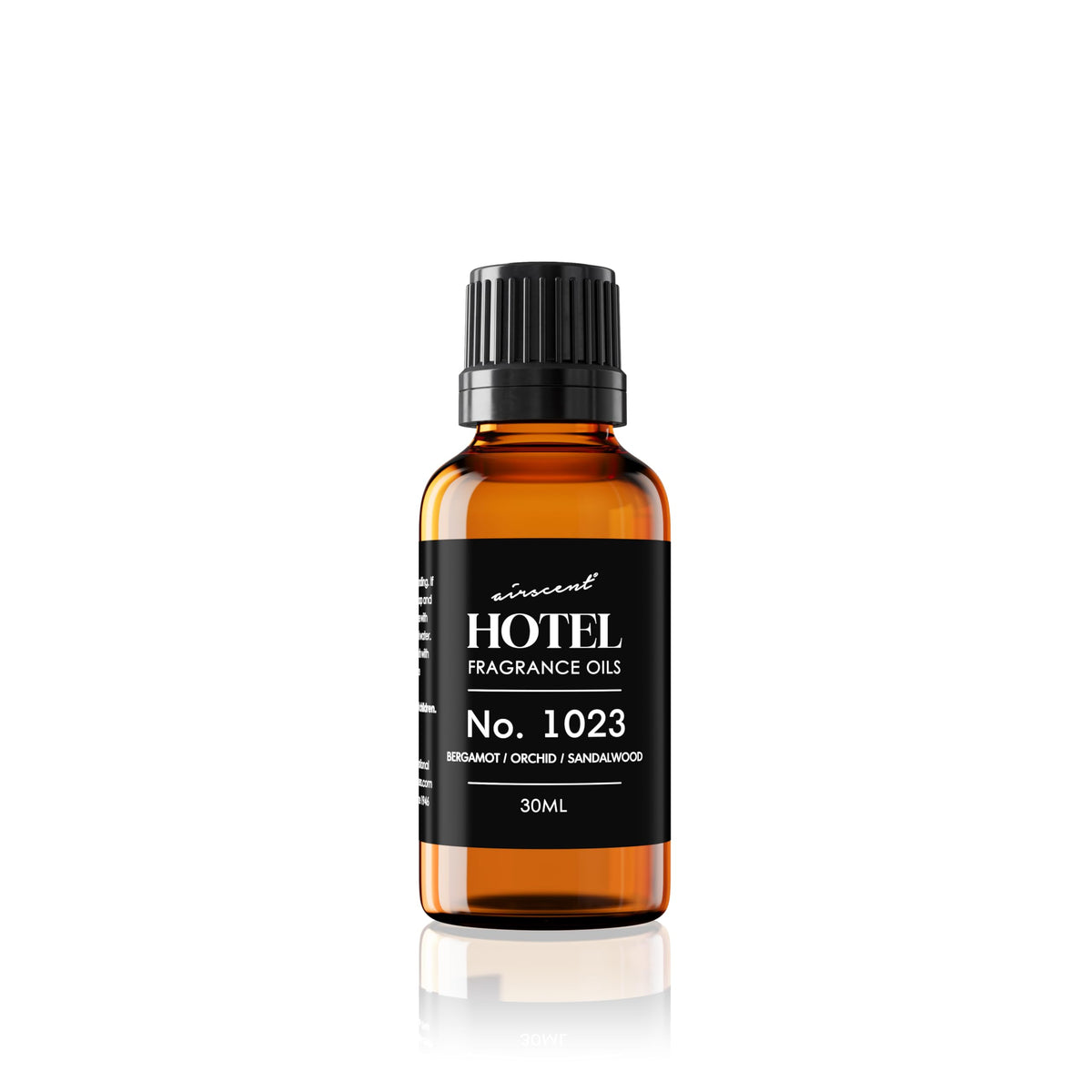 Air-Scent hotel diffuser oil 1023 bottle showcasing premium packaging for refined spaces