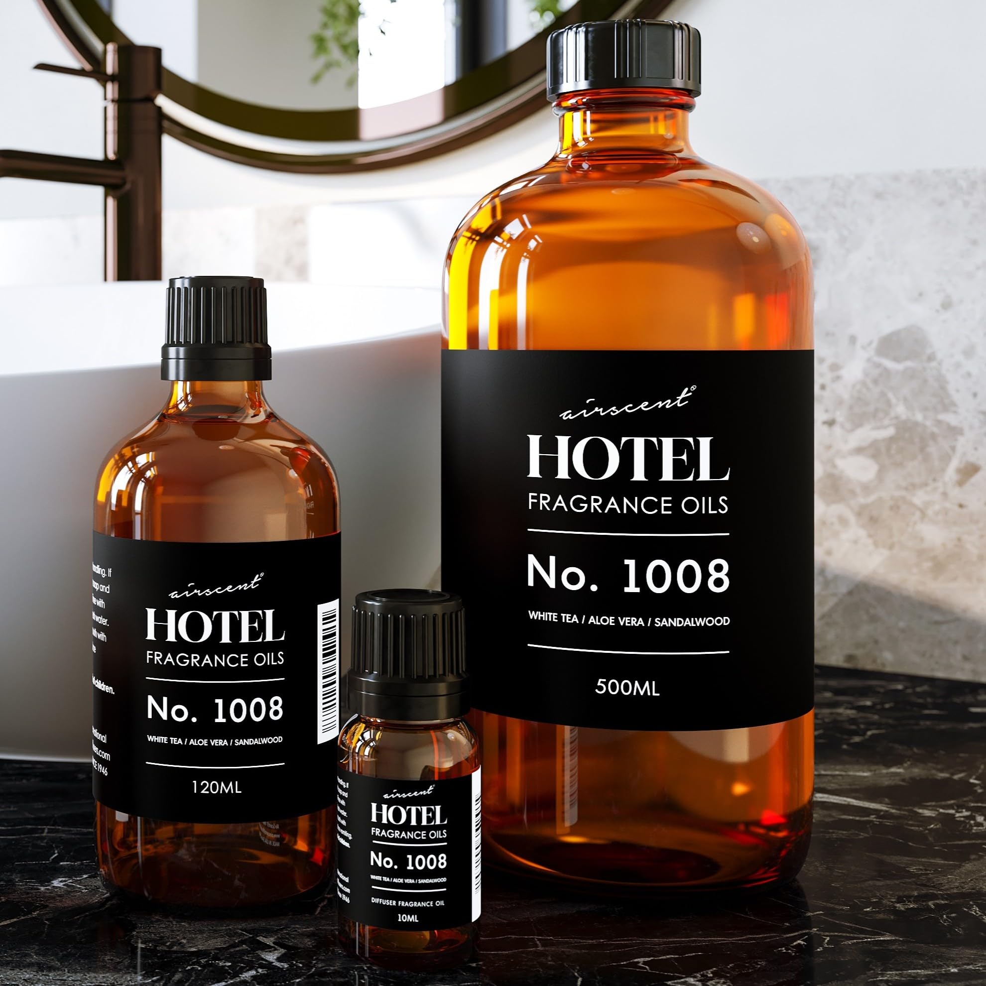 Air-Scent Hotel Diffuser Oil No. 1008 nighttime routine with soothing aroma