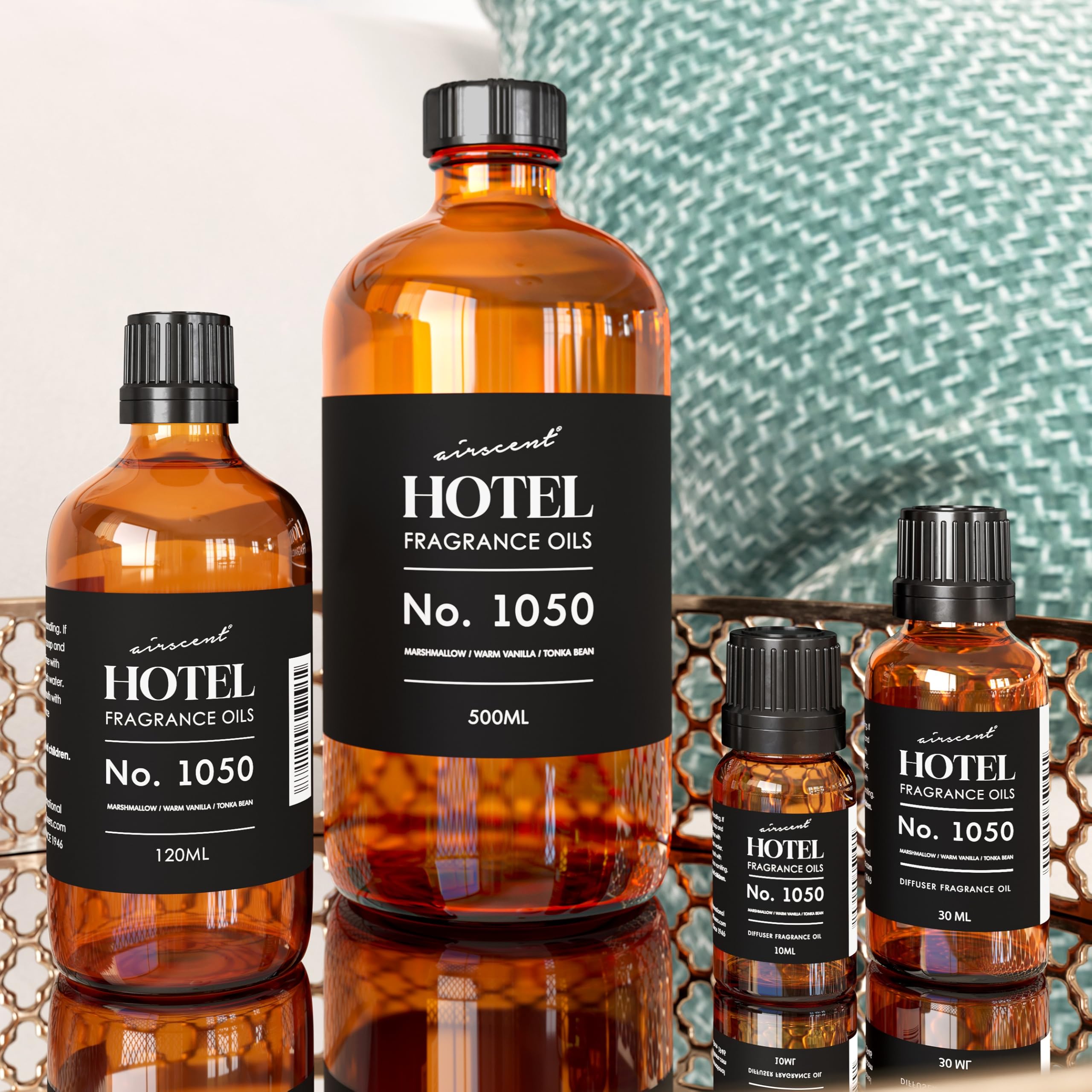 AirScent hotel-inspired fragrance profile evokes cozy spaces at home