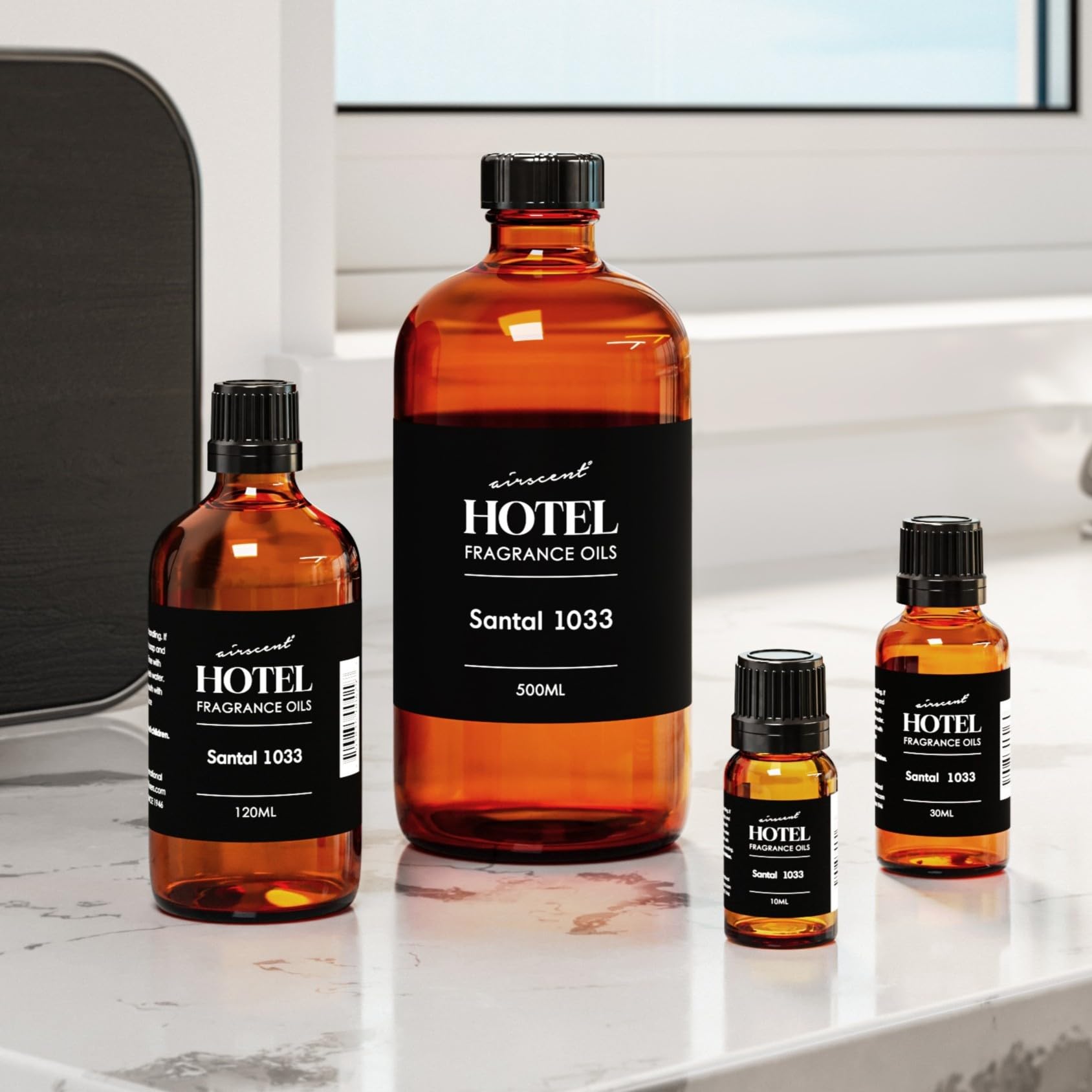 AirScent Santal No.1033 packaging highlights premium, pet-safe fragrance