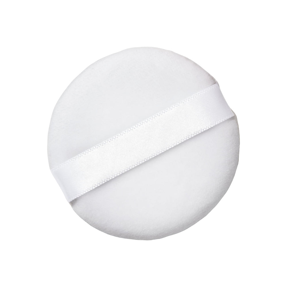 Airspun loose powder matte finish portrait emphasizing shine-free skin