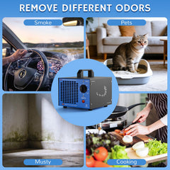 Airthereal MA5000 timer dial enables precise coverage control in large rooms.