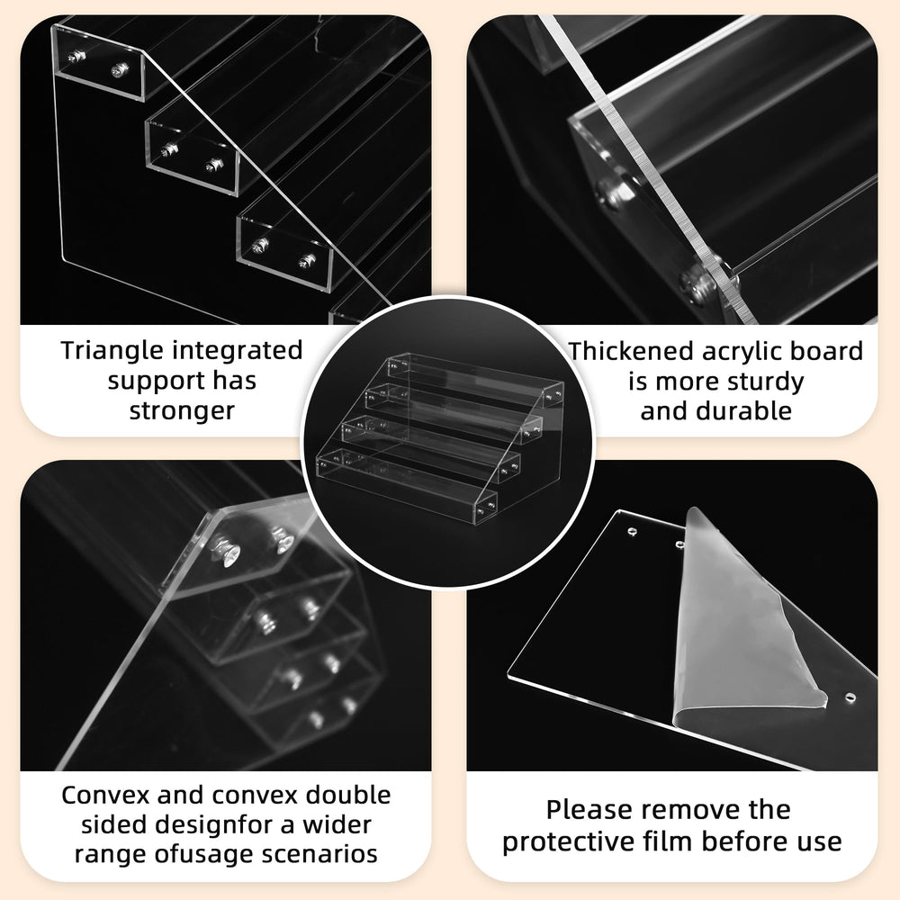 AISIDERK concave surface supports perfume and cosmetics securely.