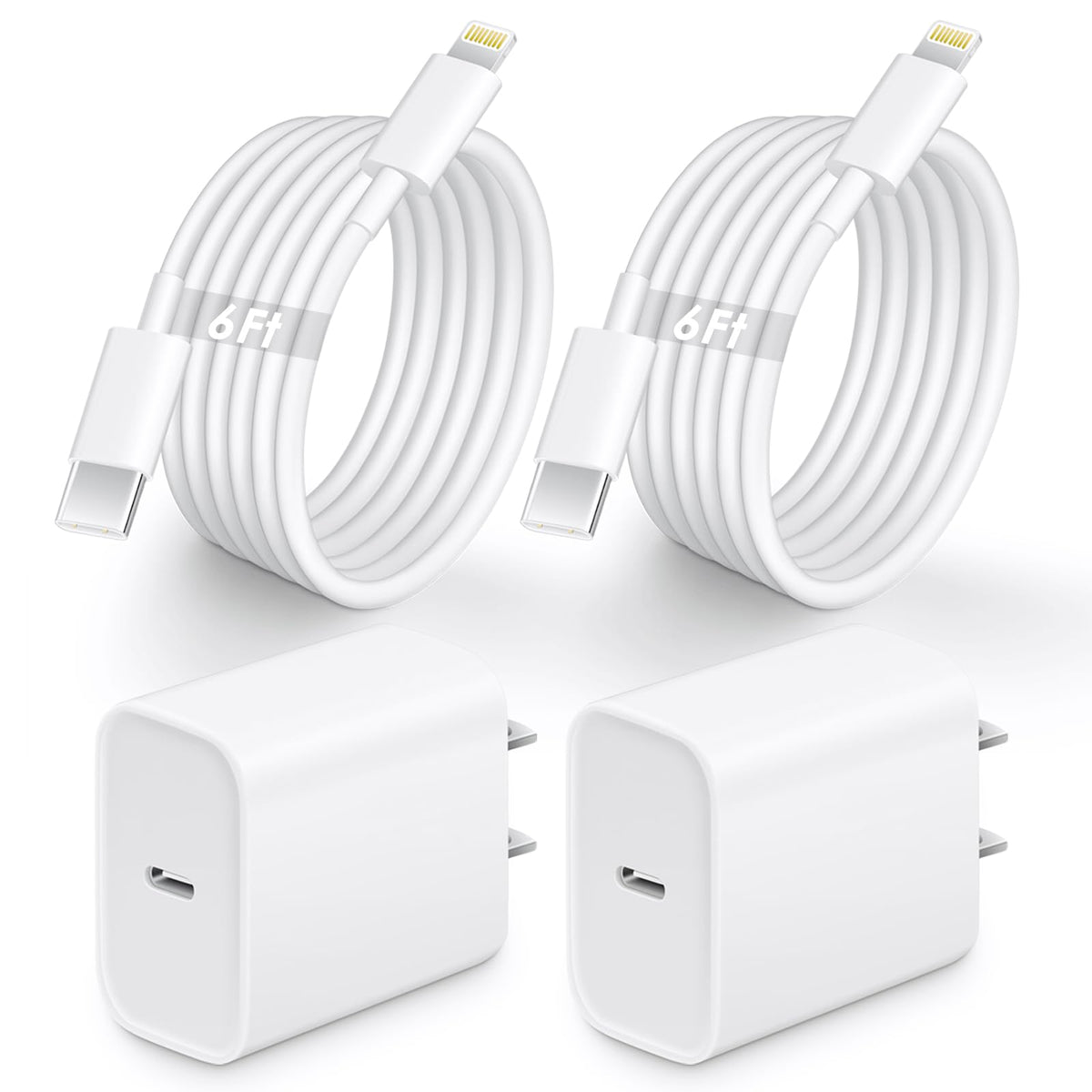 AISNI 20W PD charger block delivering fast charging for iPhone devices at home or on the go