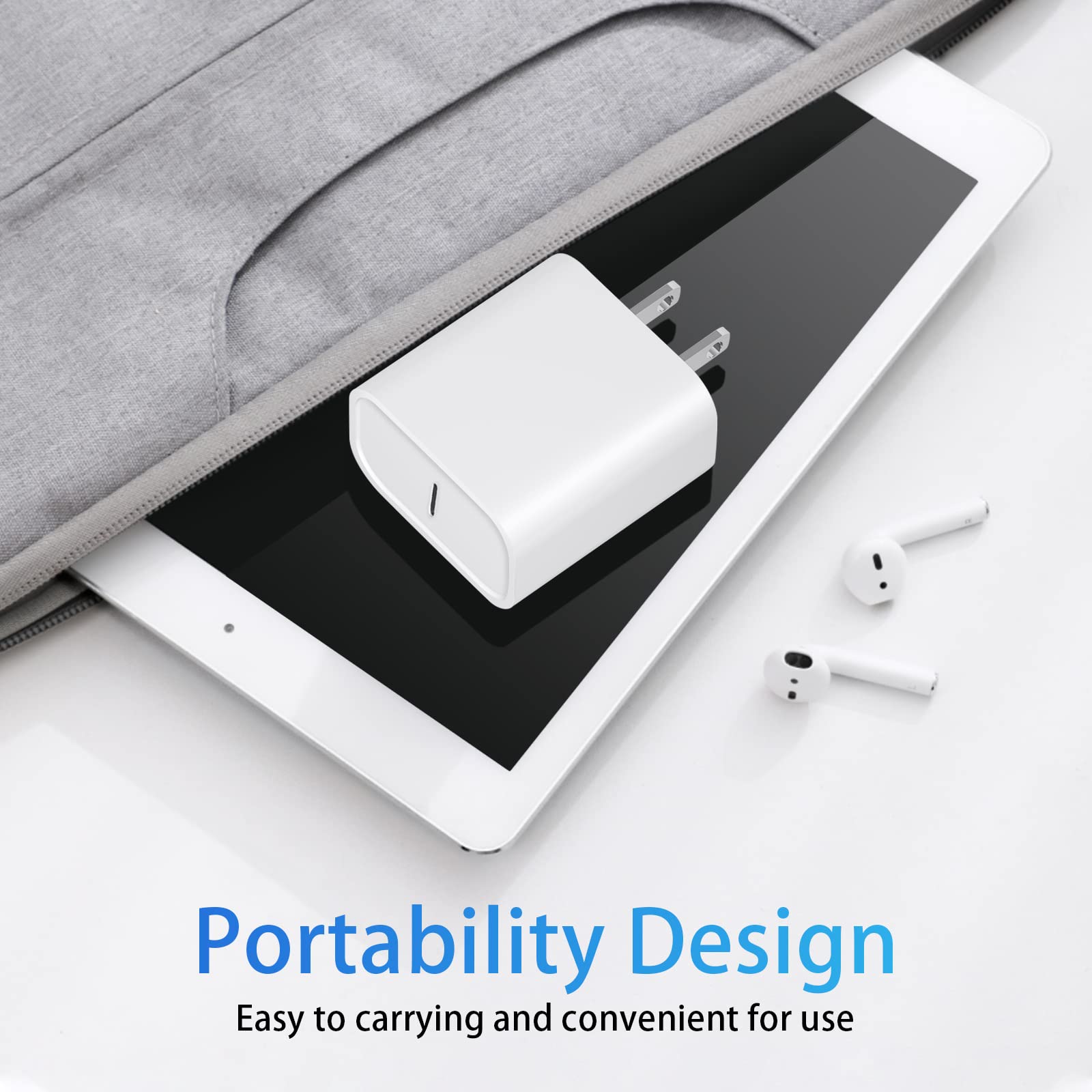 AISNI dual-pack includes two blocks and two 6ft cables for home and travel