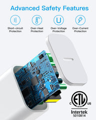 AISNI 6ft cable for iPhone compatibility ideal for home and office.