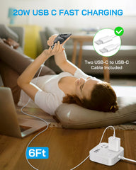 AISNI safe charging technology helps protect devices from over-voltage and short circuits.