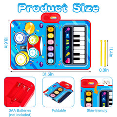 Aitbay foldable play mat for easy storage after fun sessions