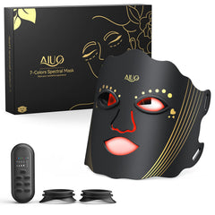 AIUO Red Light Mask eye protection detail for comfortable sessions