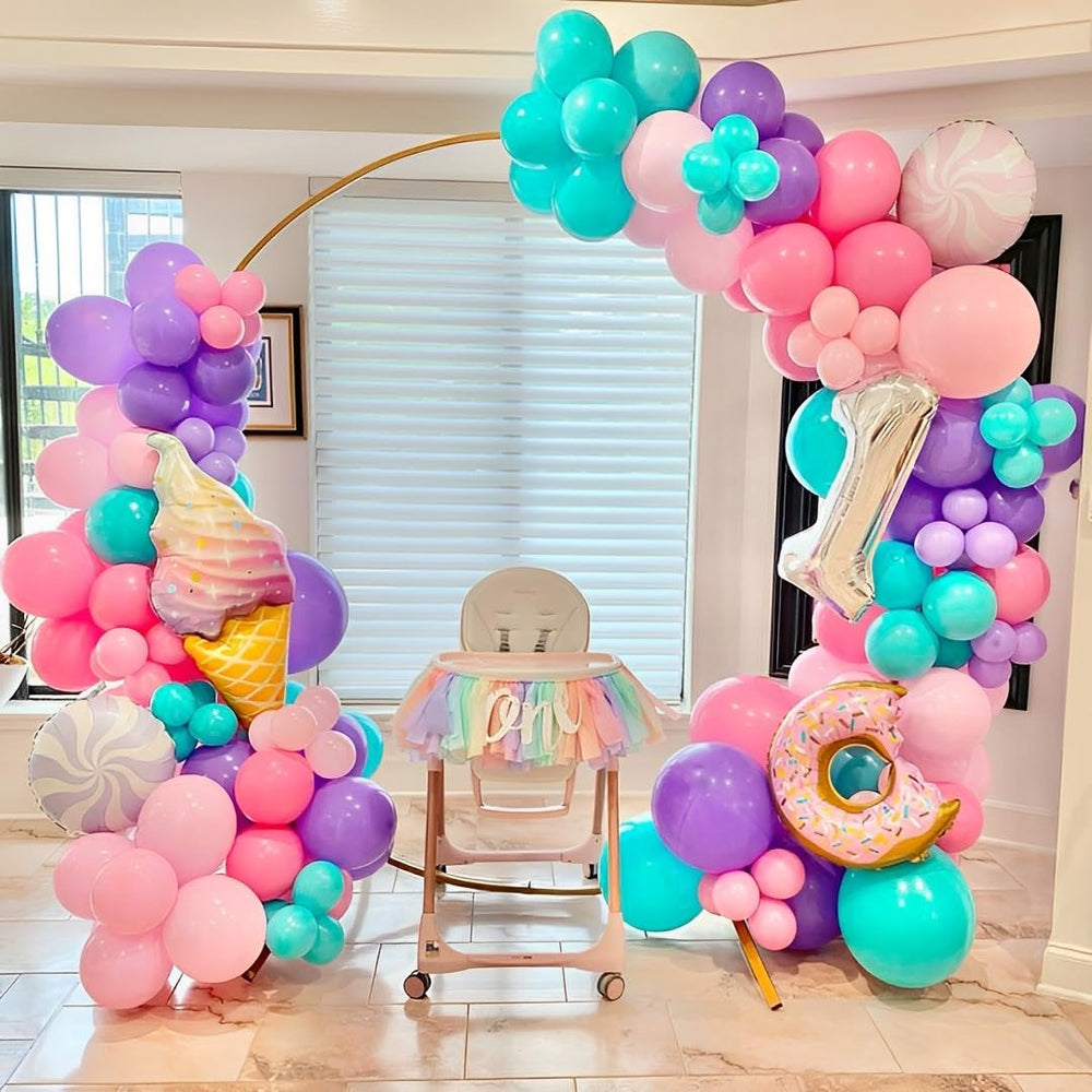 Aiwolf purple teal blue ribbons highlight accents and cohesive color schemes at events.