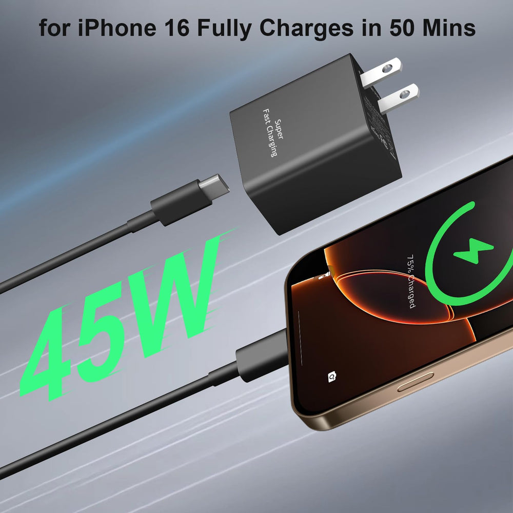 Aixubojch 10ft USB-C cable enables flexible charging setup