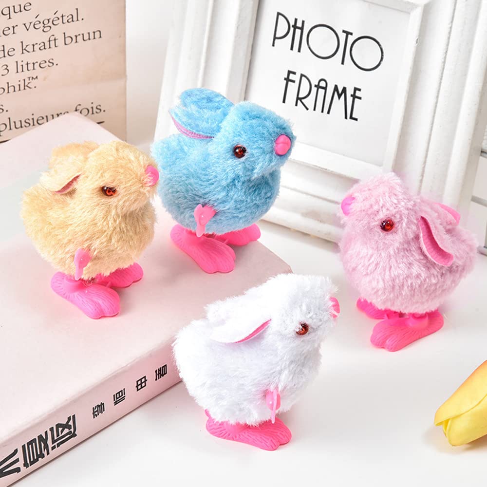 AIYUENCICI multi-color wind-up chicks, vibrant for tiny hands.