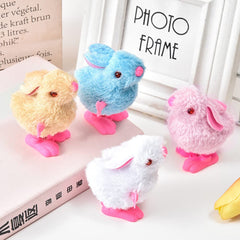 AIYUENCICI multi-color wind-up chicks, vibrant for tiny hands.