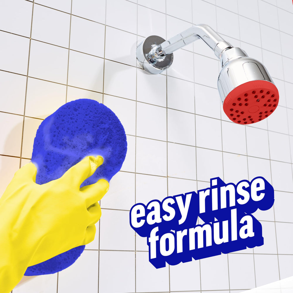 Ajax Powder Cleanser with Bleach bathroom fixtures look bright and refreshed