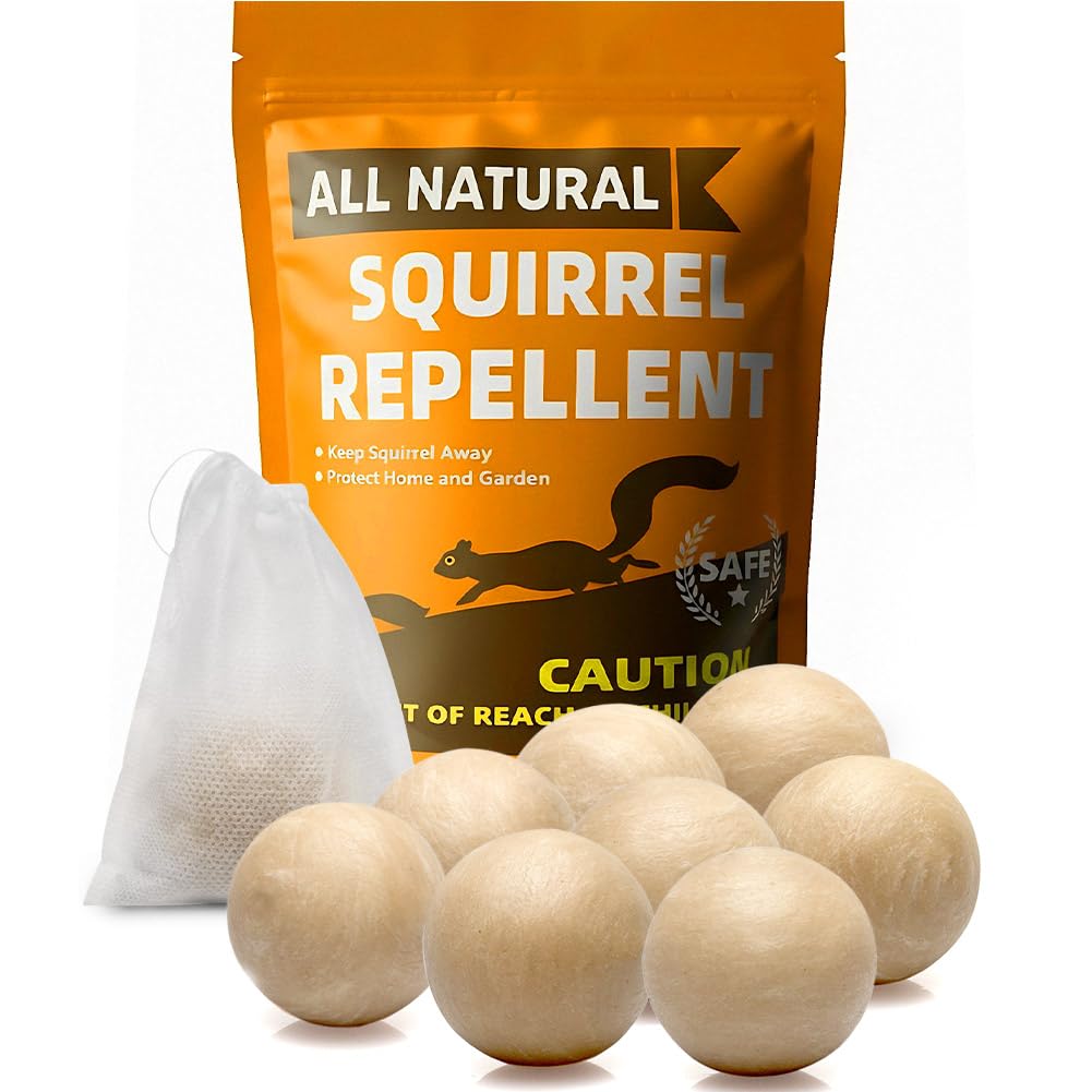 AJOQFKTD squirrel repellent outdoor pack protecting garden plants