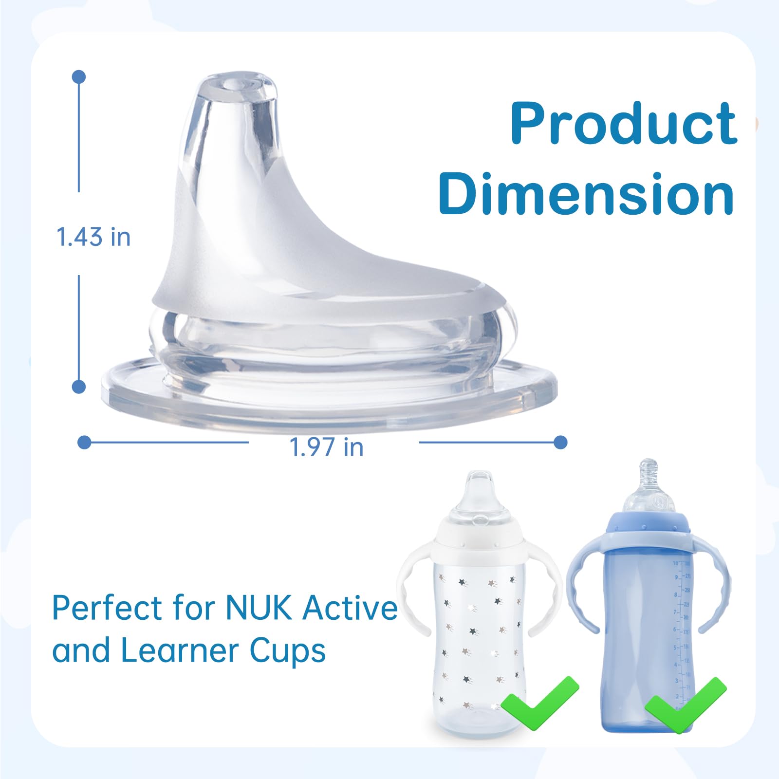 Ajrwiiy easy-clean spout detaches for quick cleaning