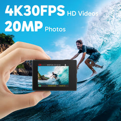 AKASO EK7000 20MP photos capture crisp outdoor stills