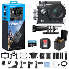 AKASO EK7000 4K video shot for smooth action footage